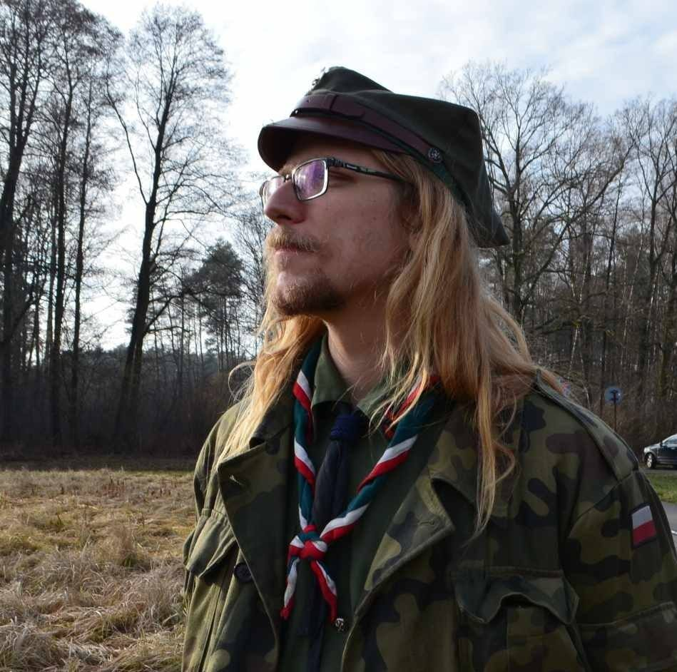 pwd. Marcin Galiński - członek komendy hufca